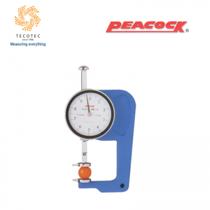 Đồng hồ đo độ dài và đường kính Peacock, Model: EG-1 (0～20mm, 3～23mm, 0.1mm)