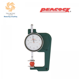 Đồng hồ đo độ dày, đường kính và độ sâu Peacock, Model: EG-2 (0～20mm, 3～23mm, 0~20mm, 0.1mm)