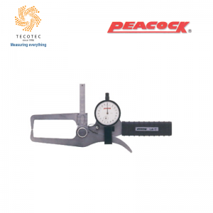 Ngàm đo kích thước loại đồng hồ Peacock, Model: LA-7 (0 ~60mm, 0.01mm, ngàm 85mm)