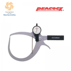 Ngàm đo kích thước loại đồng hồ Peacock, Model: LA-8 (0 ~80mm, 0.1mm, ngàm 130mm)