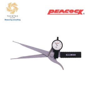 Ngàm đo kích thước loại đồng hồ Peacock, Model: LB-2 (10 ~90mm, 0.1mm, ngàm 125mm)